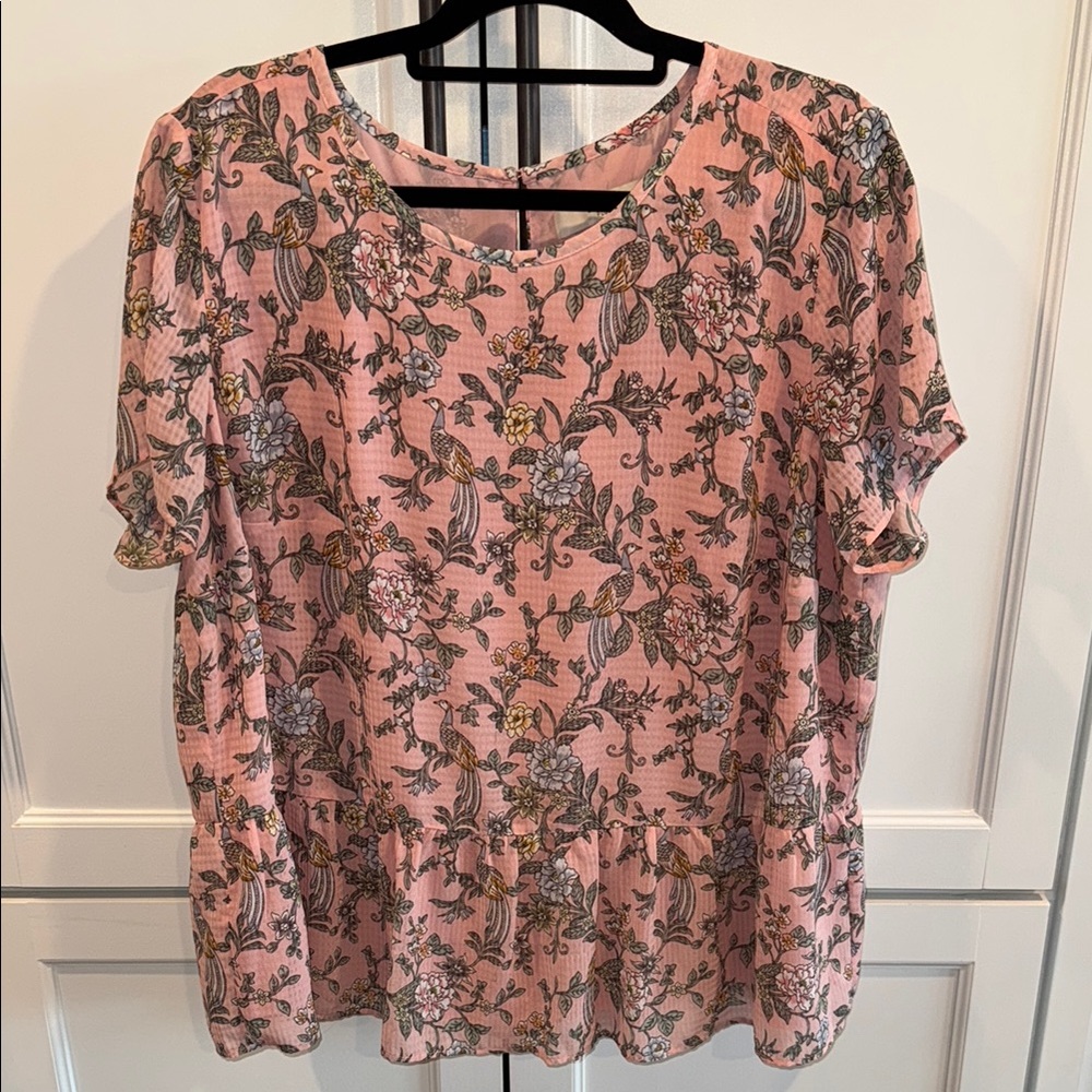 LOFT Peplum Blouse